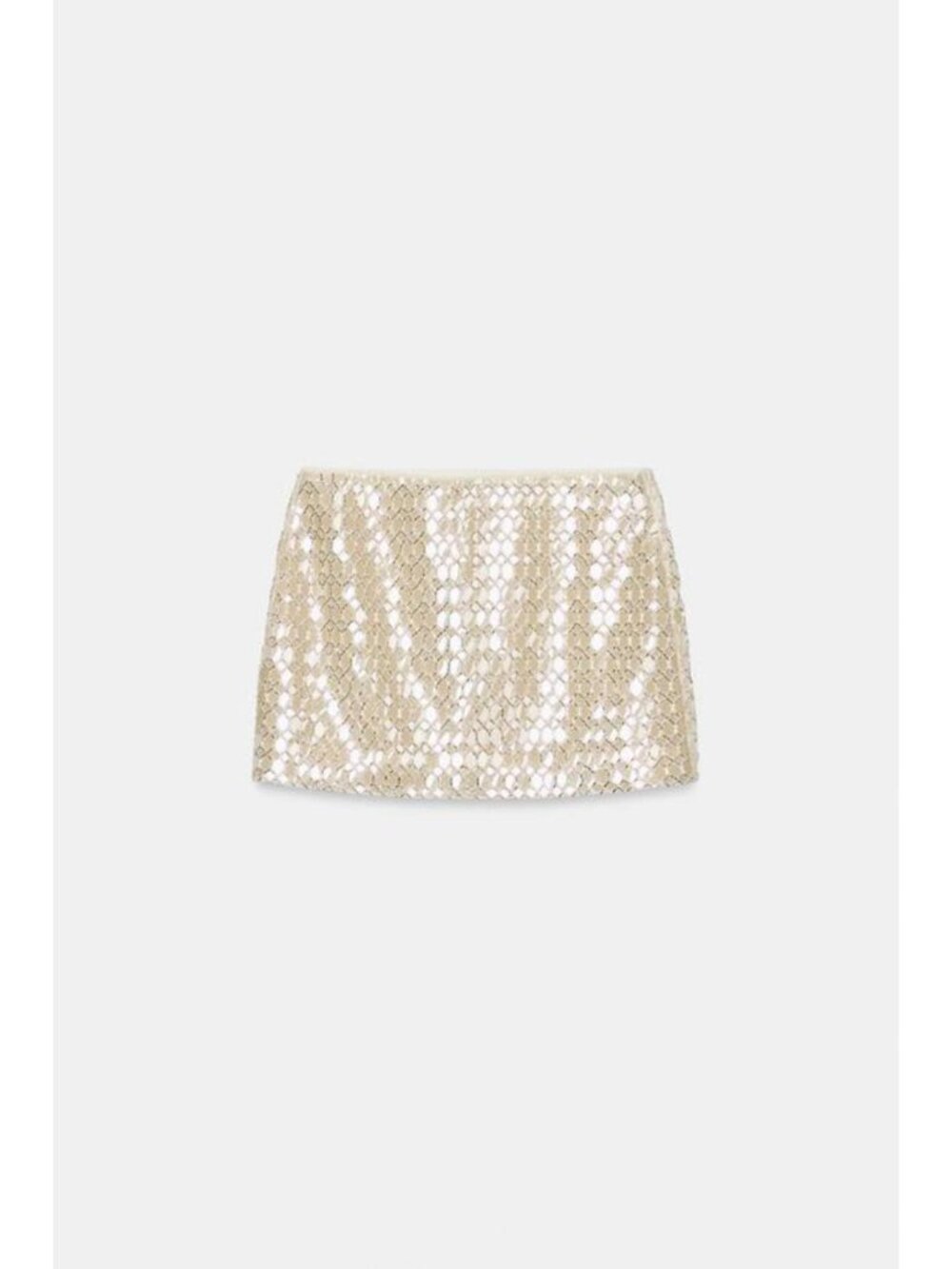 ZARA BEADED MINI SKIRT 3210/402/712 - Picture 3 of 5